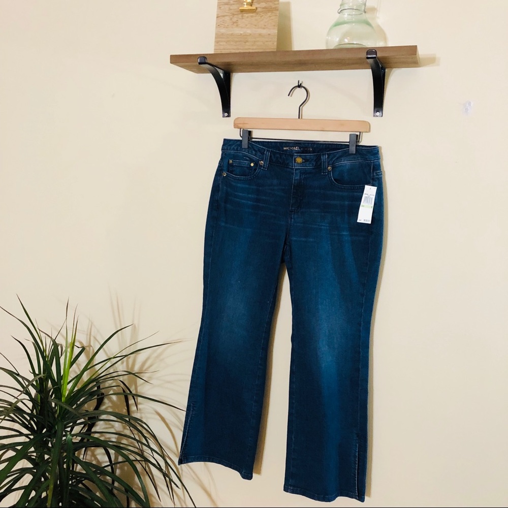 Michael Kors cropped denim